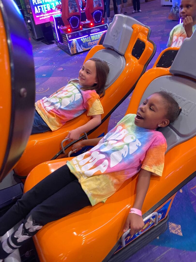 Vibrant arcade games and exhilarating rides make Camp One Step the perfect family adventure destination.