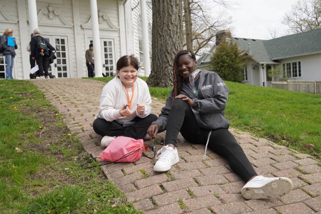 Outdoor camp volunteer activities at Camp One Step, engaging youth in outdoor experiences.